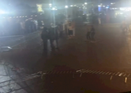 Granizo e queda de estrutura cancelam show de Natanzinho em Dourados