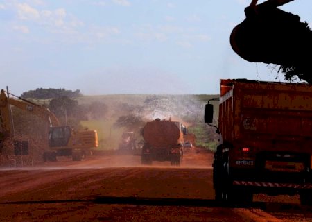Corredor de integração e prosperidade, obra na rodovia MS-355 inicia em pleno vapor