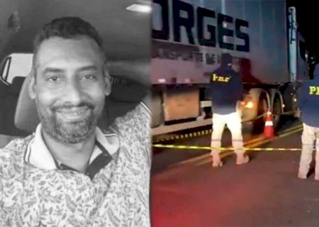 Identificado motorista de caminhão que caiu no Rio Vacaria em Rio Brilhante