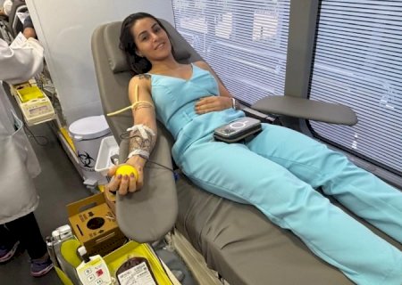 Servidores públicos reforçam solidariedade e impulsionam doações com unidade móvel do Hemosul