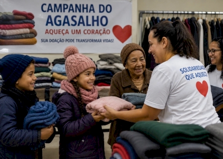 Campanha do Agasalho 2026 mobiliza solidariedade em Caarapó para aquecer famílias em situação de vulnerabilidade