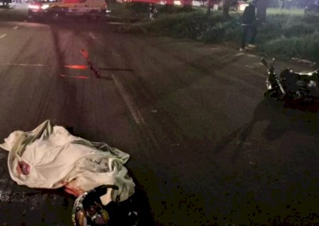 Motociclista morre após ser atropelado por ônibus em Campo Grande