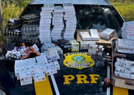 PRF apreende mais de 1.600 medicamentos emagrecedores em Coxim (MS)>