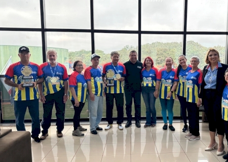 Fátima do Sul se destaca nos Jogos da Melhor Idade e leva orgulho ao município em Três Lagoas