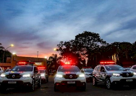 Governo de MS prev&ecirc; entrega de 520 viaturas para pol&iacute;cias e bombeiros>