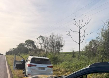 PRF recupera veículo em Campo Grande (MS)