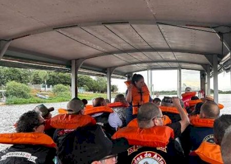 Ponte da Rota Bioceânica já virou passeio antes mesmo de ficar pronta