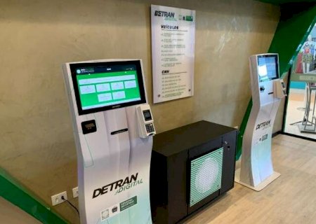 Detran-MS assina contrato para instalar 30 totens de autoatendimento