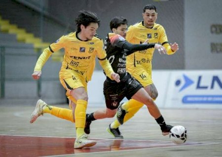 Juventude AG perde em Santa Catarina e amplia jejum na liga de futsal