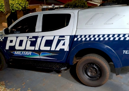 PM de Glória de Dourados prende jovem que agrediu o próprio pai