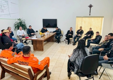 Reunião alinha esquema de segurança e logística para a Festa do Sereno em Batayporã