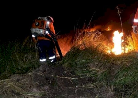 Incêndio cruza fronteira entre Brasil e Bolívia e mobiliza combate no Pantanal