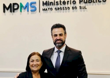 Prefeita de Jateí mantém encontro com Procurador Geral do Ministério Público de MS