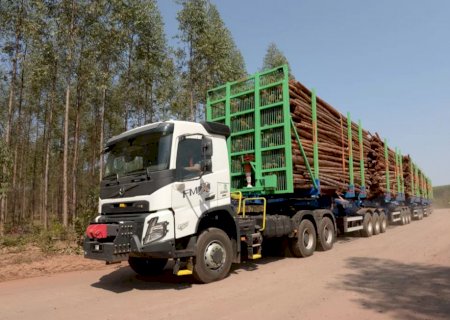 Hexatrens da Suzano são autorizados a circular em rodovias de MS