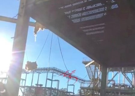 Trabalhador morre ap&oacute;s cair de estrutura de 6 metros da antiga usina Tonon em Maracaju