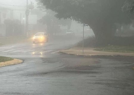 Nevoeiro encobre Ponta Por&atilde; e frente fria derruba temperaturas