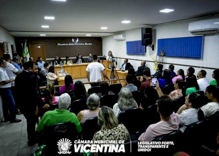 Câmara entrega 19 Títulos Cidadão nesta terça-feira, CONFIRA a lista de homenageados em Vicentina