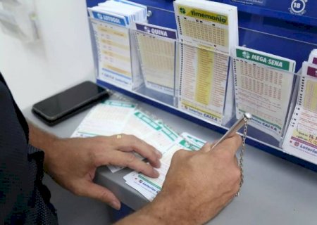 Apostas de MS acertam quadra da Mega e somam R$ 62,3 mil em pr&ecirc;mios