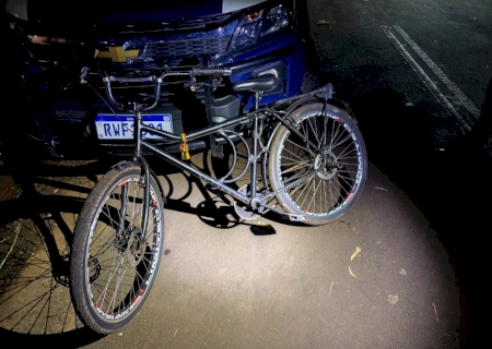Força Tática prende acusado de furto e recupera em Culturama bicicleta furtada em Vicentina