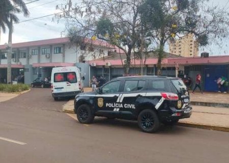 Investiga&ccedil;&atilde;o de furto em escola termina com suspeito baleado por policial civil em Dourados