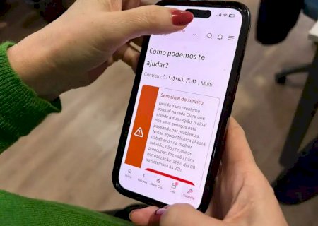 Instabilidade na Claro e Vivo deixa clientes sem internet e telefone em MS