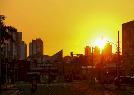Calor de at&eacute; 42&deg;C toma conta de MS nesta segunda-feira