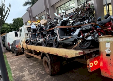 Venda irregular de motos elétricas leva cinco suspeitos à prisão em Dourados