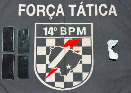 Força Tática prende dupla acusada de tráfico de drogas em Glória de Dourados
