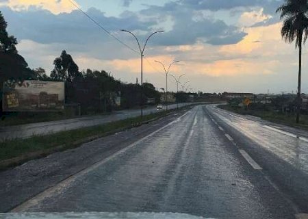 Chuva muda cen&aacute;rio em Ponta Por&atilde; e antecipa chegada do frio no sul de MS