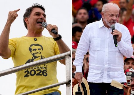 Fl&aacute;vio Bolsonaro abre 19,6 pontos sobre Lula em Mato Grosso do Sul
