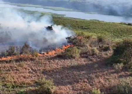 Área queimada no Pantanal cresce 42% e passa de 124 mil hectares