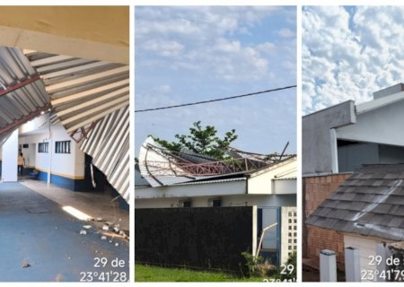 Iguatemi decreta situação de emergência após estragos durante vendaval