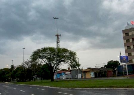 MS inicia a semana sob alerta de tempestades e ventos de até 100 km/h