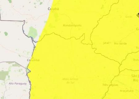 Defesa Civil alerta para tempestades em Campo Grande at&eacute; ter&ccedil;a-feira
