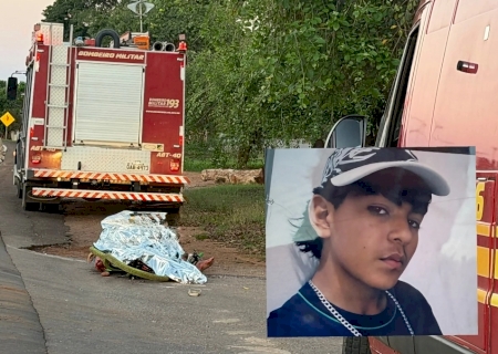 Adolescente de 13 anos morre atropelado por carreta na BR-060