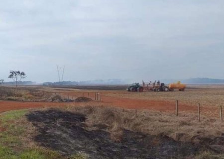Incêndios colocam início da safra de soja em alerta em MS